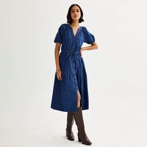 Sonoma Blue Midi Dress